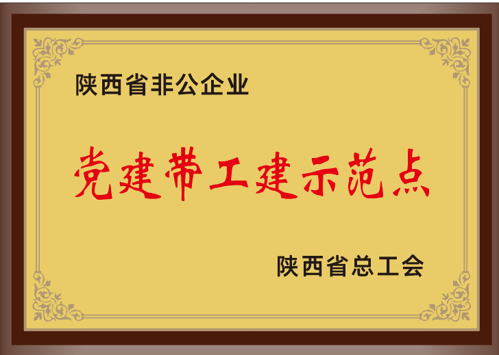 36.2023年，，，被陕西省总工会授予陕西省非公企业党建带工建树模点；；；；；.png